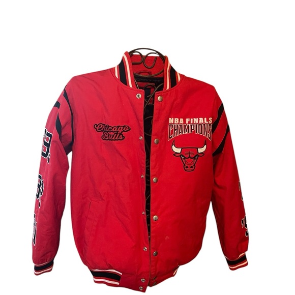 Red NBA Finals Champions Jacket - Picture 2 of 8